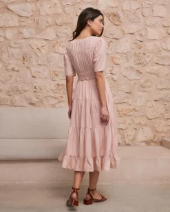 Robe froncée Melissa