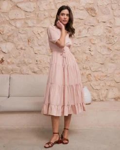 Robe froncée Melissa
