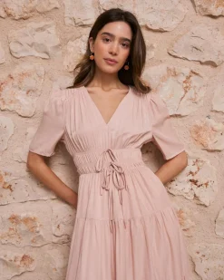 Robe froncée Melissa
