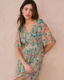 Robe longue Olivette