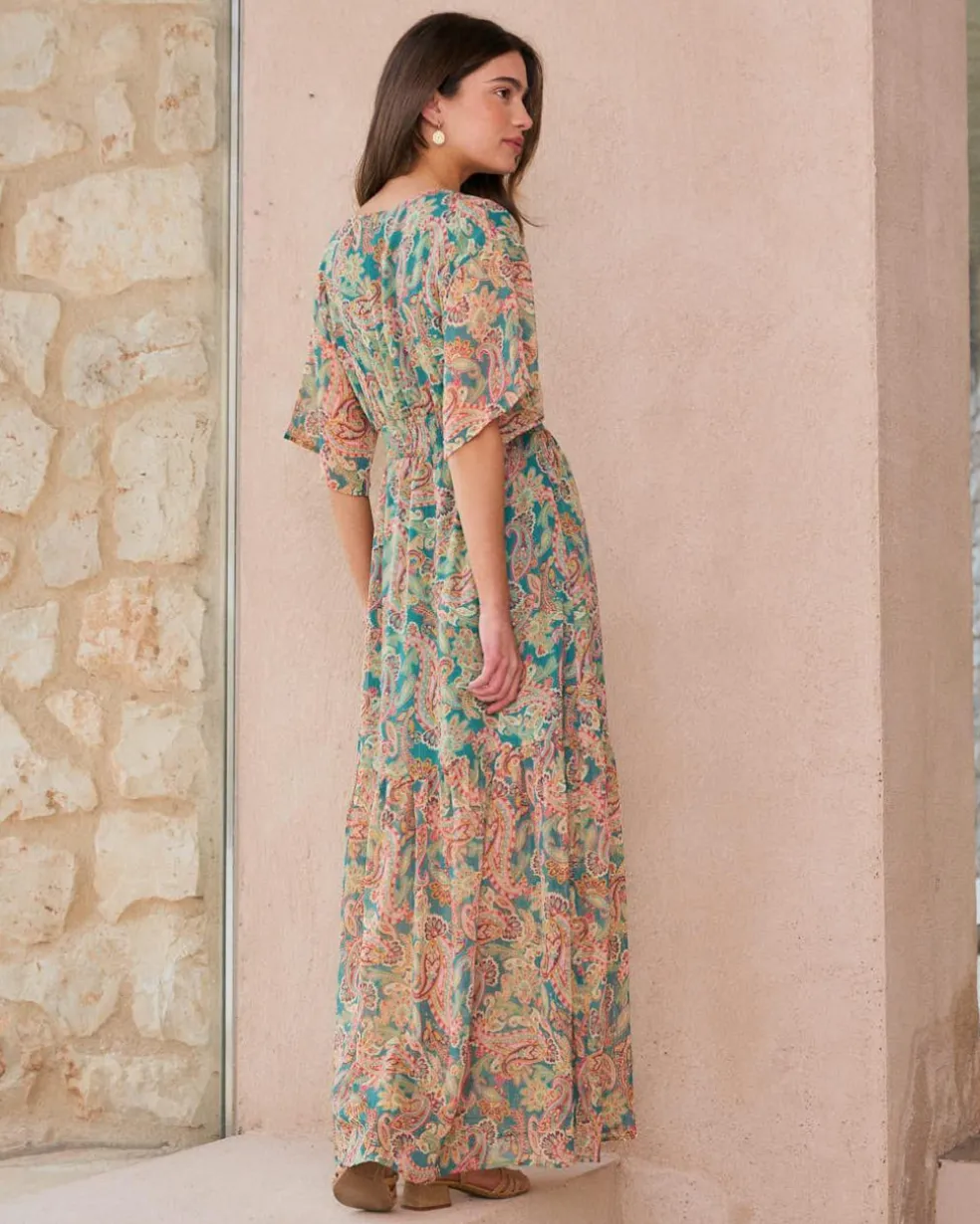 Robe longue Olivette