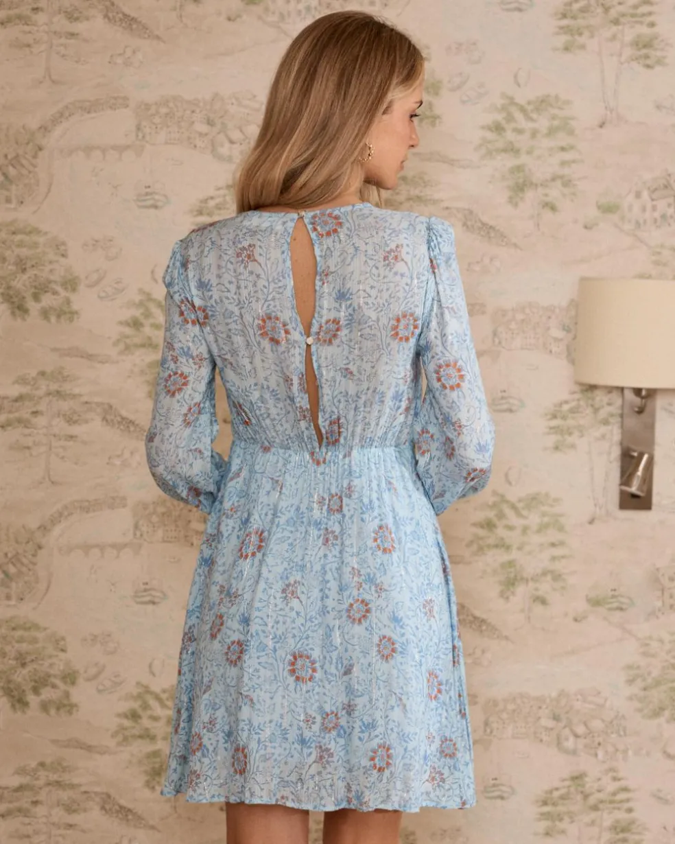 Robe midi Felicia fleurs