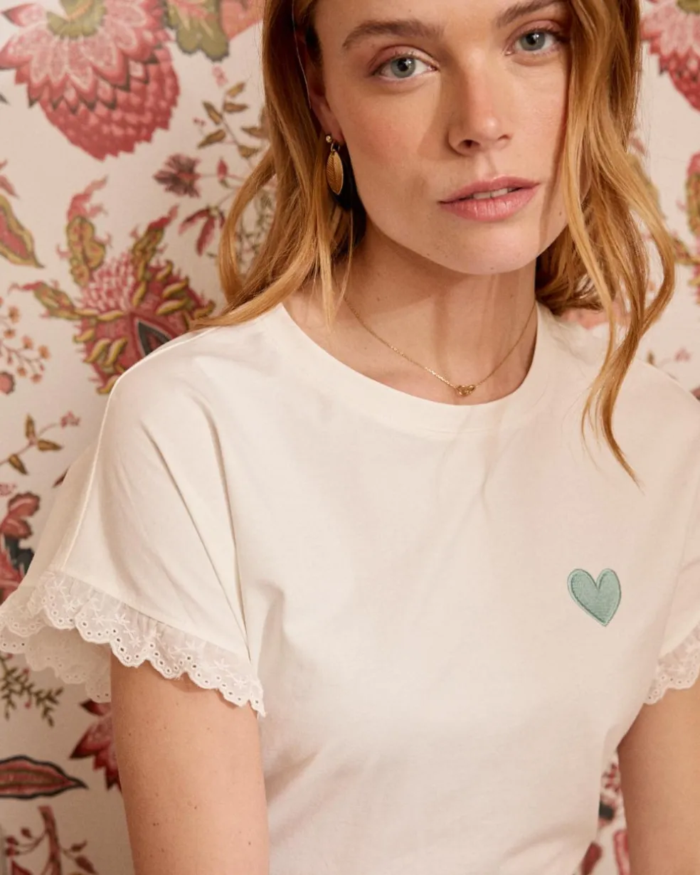 T-shirt coeur Talia